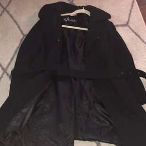 Black Guess coat